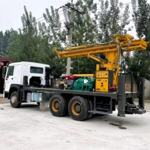 Image 1 of 300m truck mounted water well drilling rig