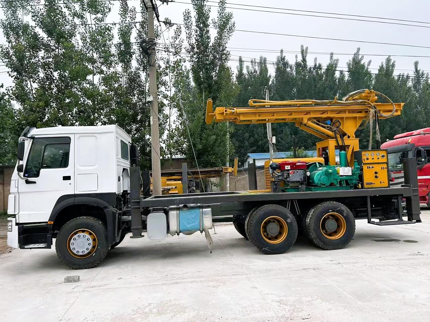 300m truck mounted water well drilling rig,heavy duty mobile well drill rig,geological exploration drilling equipment,mining survey borehole machine,truck mounted borehole drilling machine,should I buy a 300m well drilling rig performance testing and real-world results