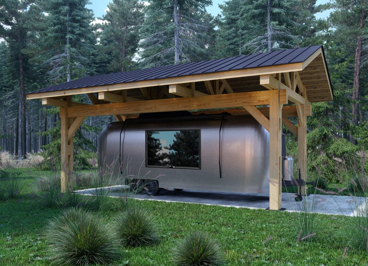 EcoHouseMart heavy timber carport review,heavy timber carport pros cons,EcoHouseMart carport worth buying,prefab timber carport kit,should I buy a timber carport,best heavy timber carport unboxing and complete package contents