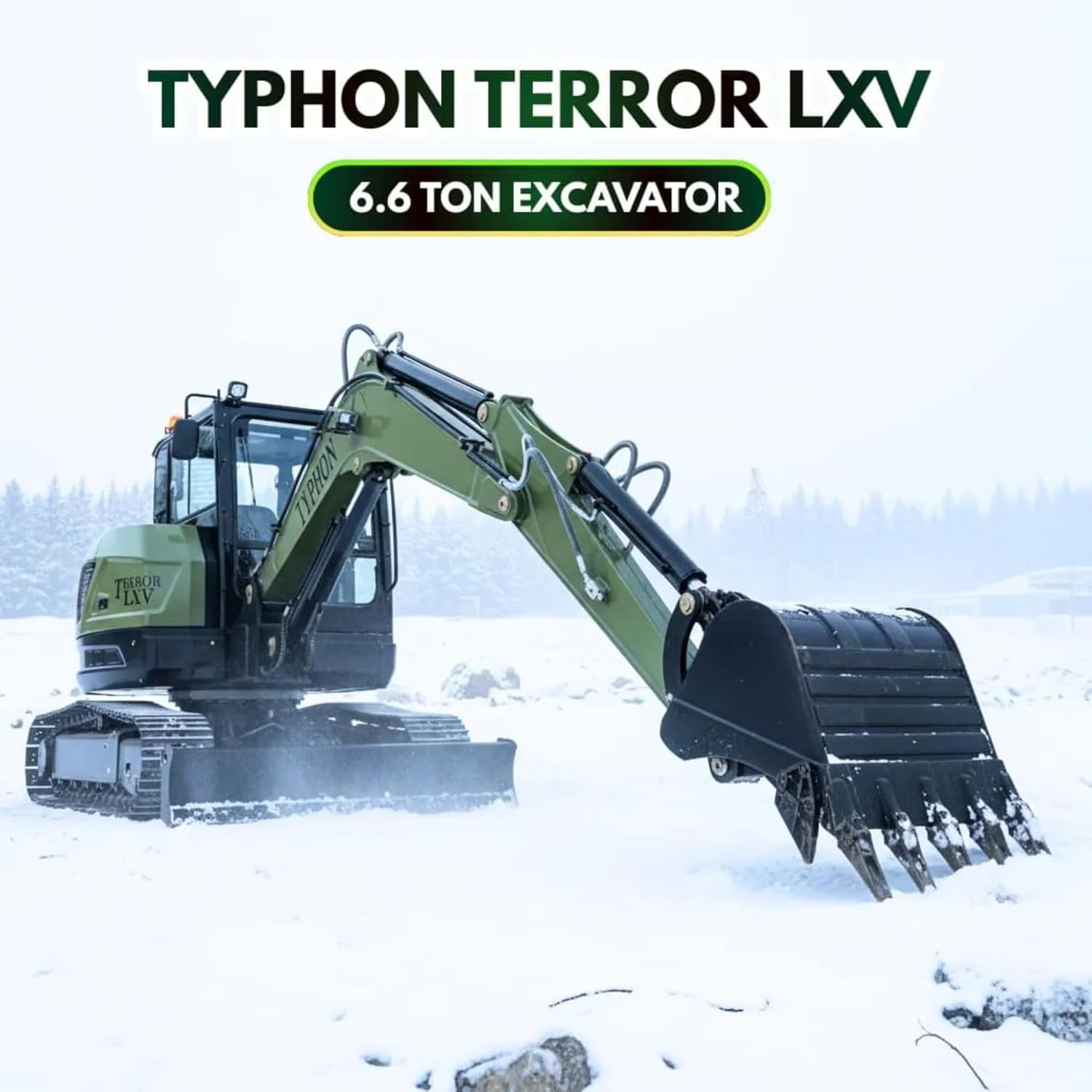 Typhon Terror LXV review,Typhon Terror LXV 6.6 ton excavator,should I buy Typhon Terror LXV,Typhon Terror LXV pros cons,Typhon Terror LXV vs alternatives,best mini excavator for confined spaces unboxing and complete package contents