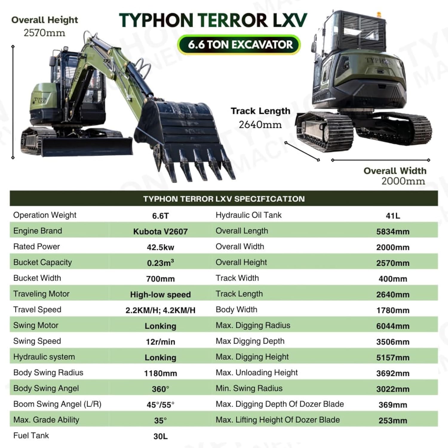 Step-by-step guide for Typhon Terror LXV review,Typhon Terror LXV 6.6 ton excavator,should I buy Typhon Terror LXV,Typhon Terror LXV pros cons,Typhon Terror LXV vs alternatives,best mini excavator for confined spaces - complete tutorial