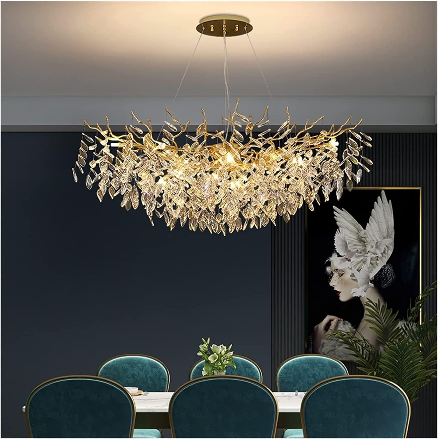 buy gold crystal chandelier,modern gold luxury chandelier review,crystal chandelier pros cons,best dining room chandelier,should I buy gold crystal chandelier,crystal chandelier worth buying - detailed features and technical specifications