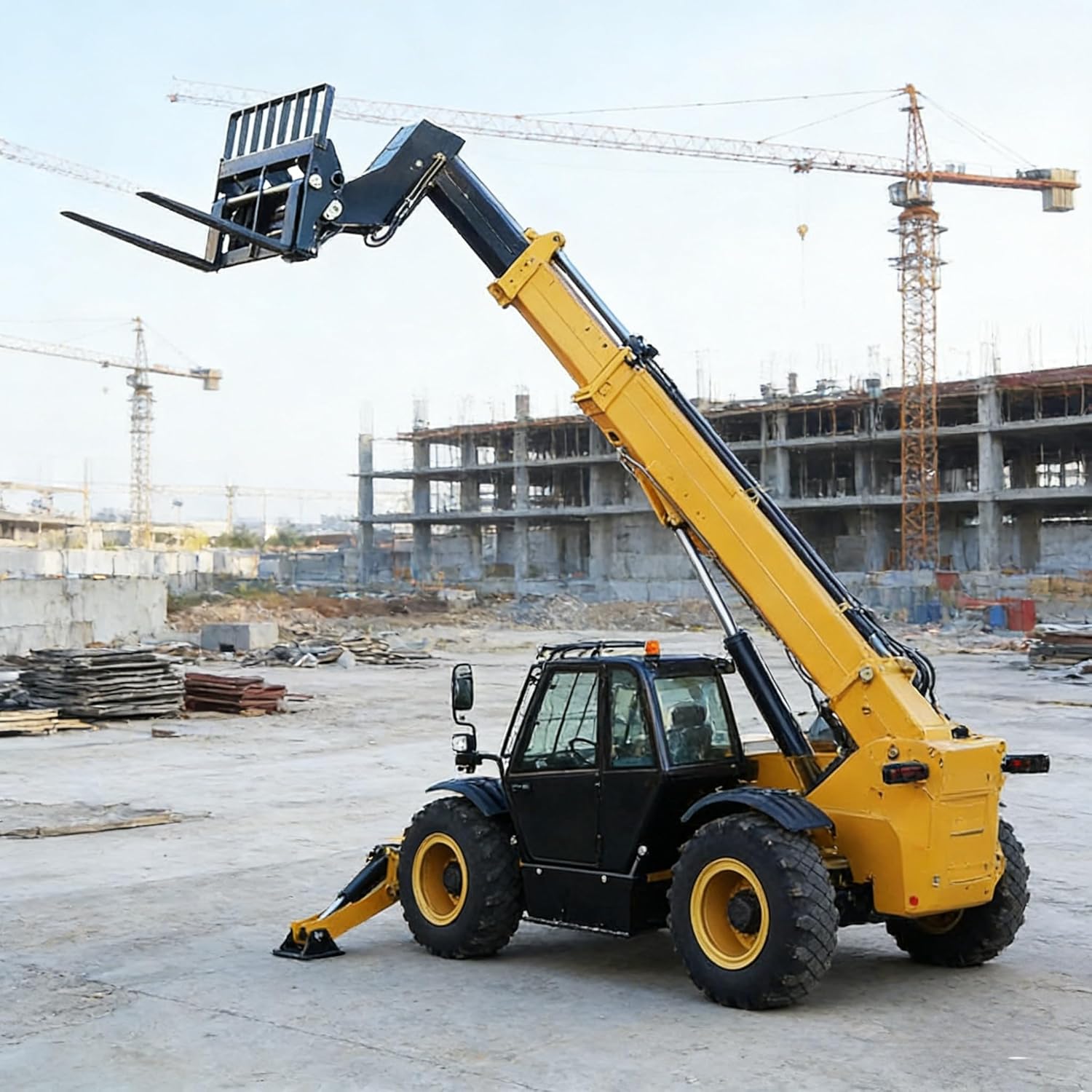 buy telescopic forklift,telescopic forklift pros cons,telescopic forklift vs telehandler,best telescopic forklift for construction,should I buy a telescopic forklift,telescopic forklift worth buying - detailed features and technical specifications
