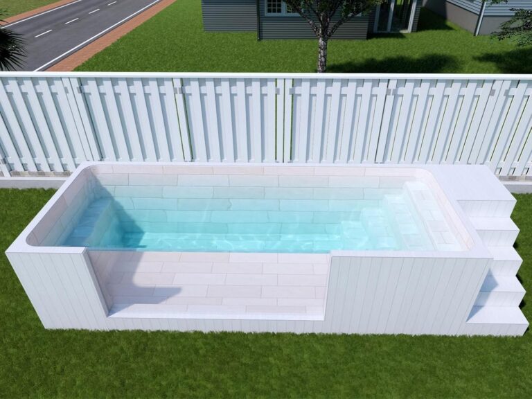Image 1 of 22ft fiberglass swimming pool