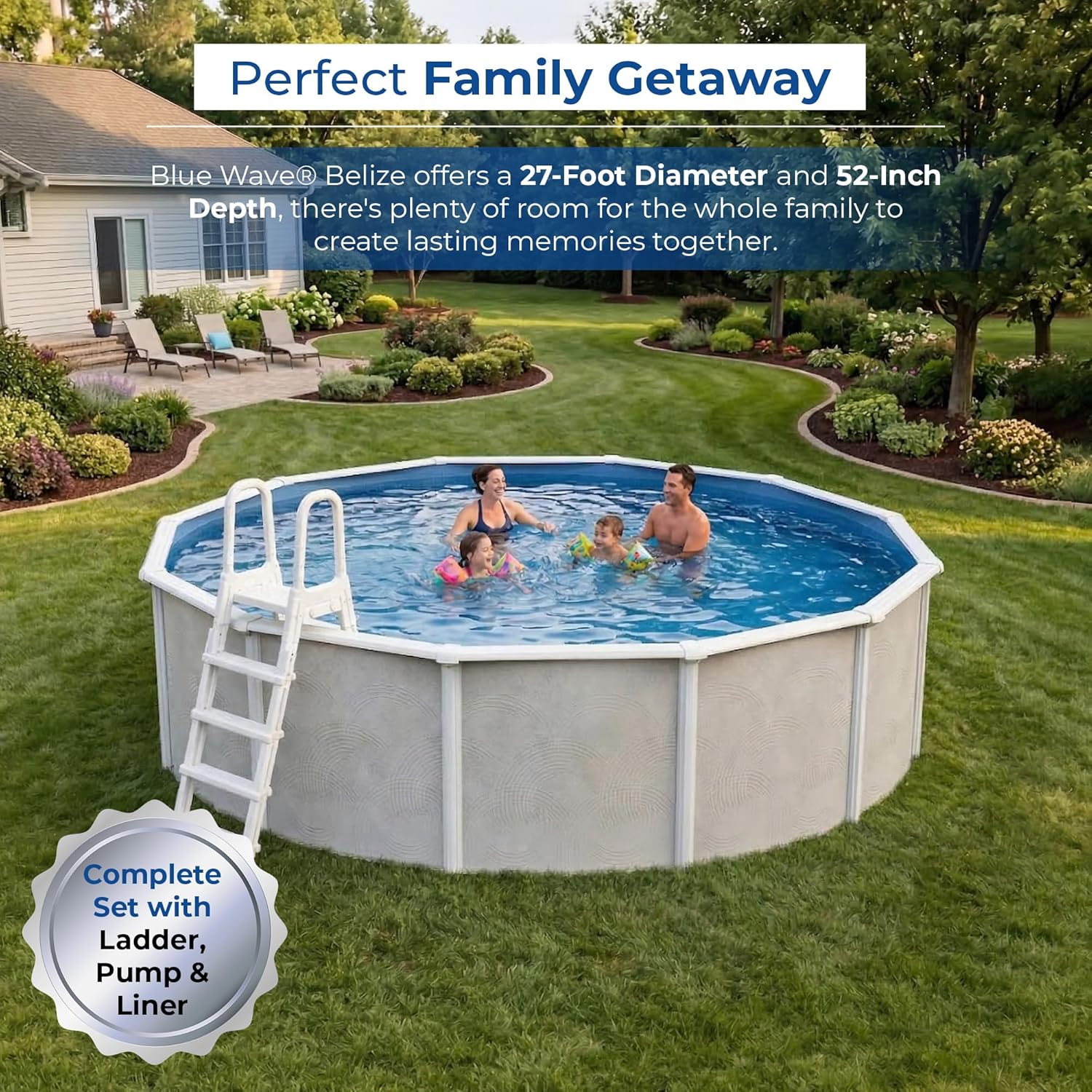 Blue Wave Belize 24-ft round pool review,Blue Wave Belize 24-ft round pool review and rating,is Blue Wave Belize pool worth buying,Blue Wave Belize pool review pros cons,Blue Wave Belize pool review honest opinion,Blue Wave Belize pool review verdict unboxing and complete package contents