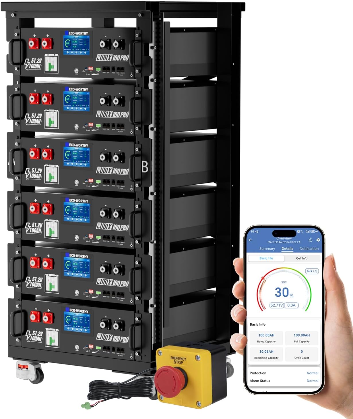 ECO-WORTHY 48V 100Ah Pro review,ECO-WORTHY server rack battery review,ECO-WORTHY 48V 100Ah Pro pros cons,best LiFePO4 server rack battery,ECO-WORTHY battery worth buying,should I buy ECO-WORTHY 48V battery - detailed features and technical specifications
