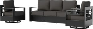 Image 1 of Qsoer 3-piece patio set review