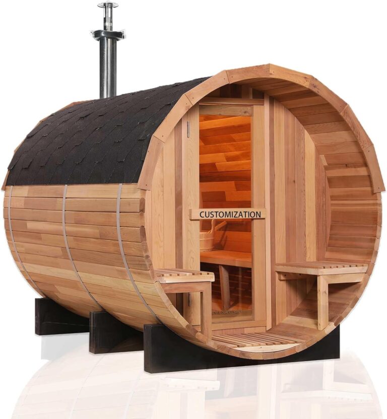 Image 1 of Smartmak custom barrel sauna review