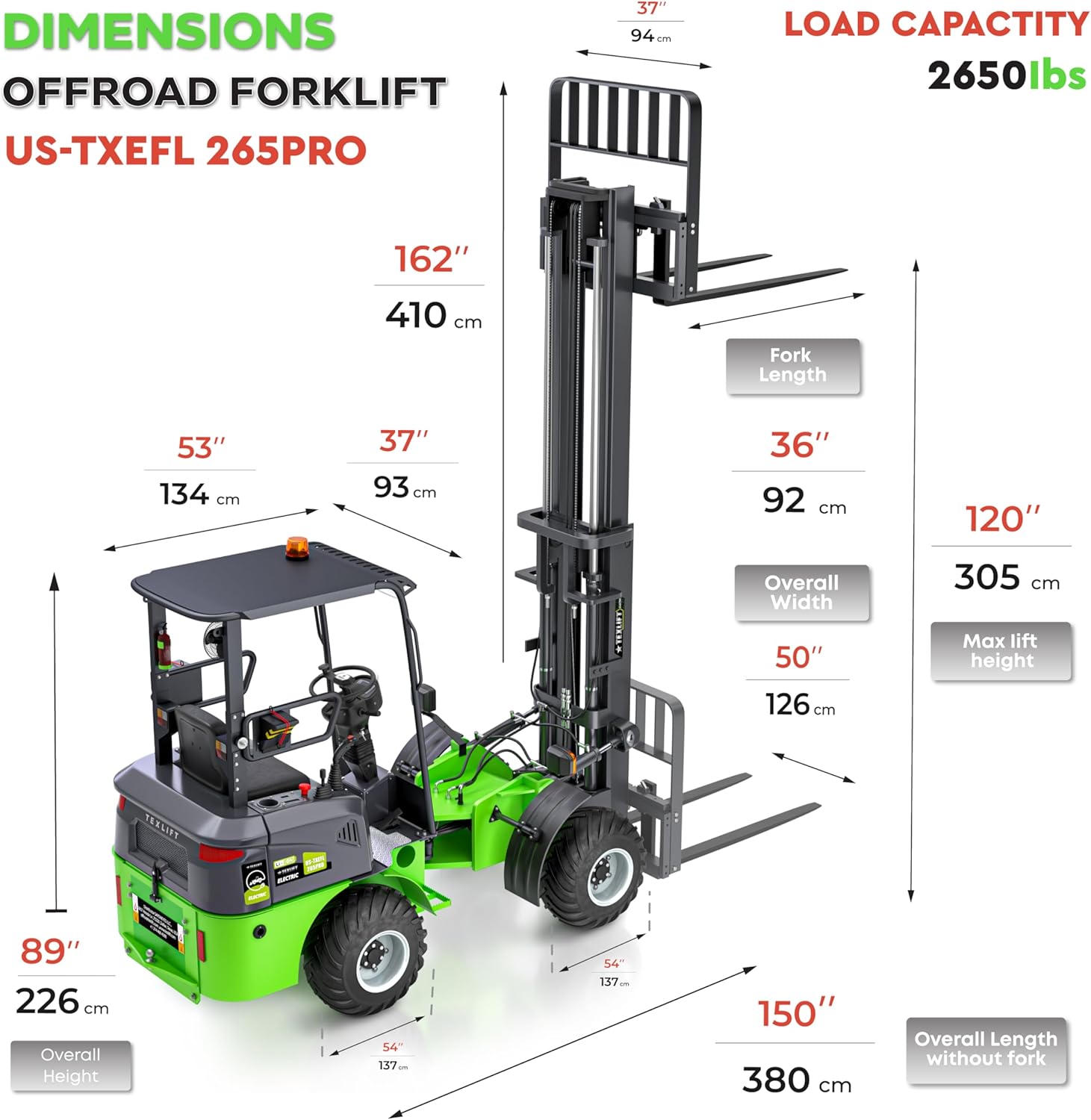 TEXLIFT 2650 lb electric forklift,TEXLIFT electric forklift review,all terrain electric forklift 2650 lbs,TEXLIFT off road forklift pros cons,best outdoor electric forklift for uneven terrain,should I buy TEXLIFT lithium forklift unboxing and complete package contents