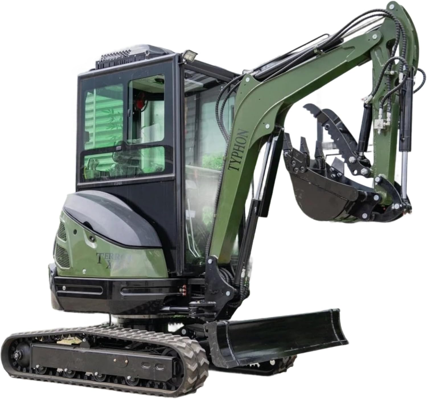 TYPHON TERROR XXV mini excavator,TYPHON TERROR XXV review,best mini excavator with cab,TYPHON mini excavator pros cons,2.7 ton mini excavator worth buying,should I buy TYPHON TERROR XXV - detailed features and technical specifications