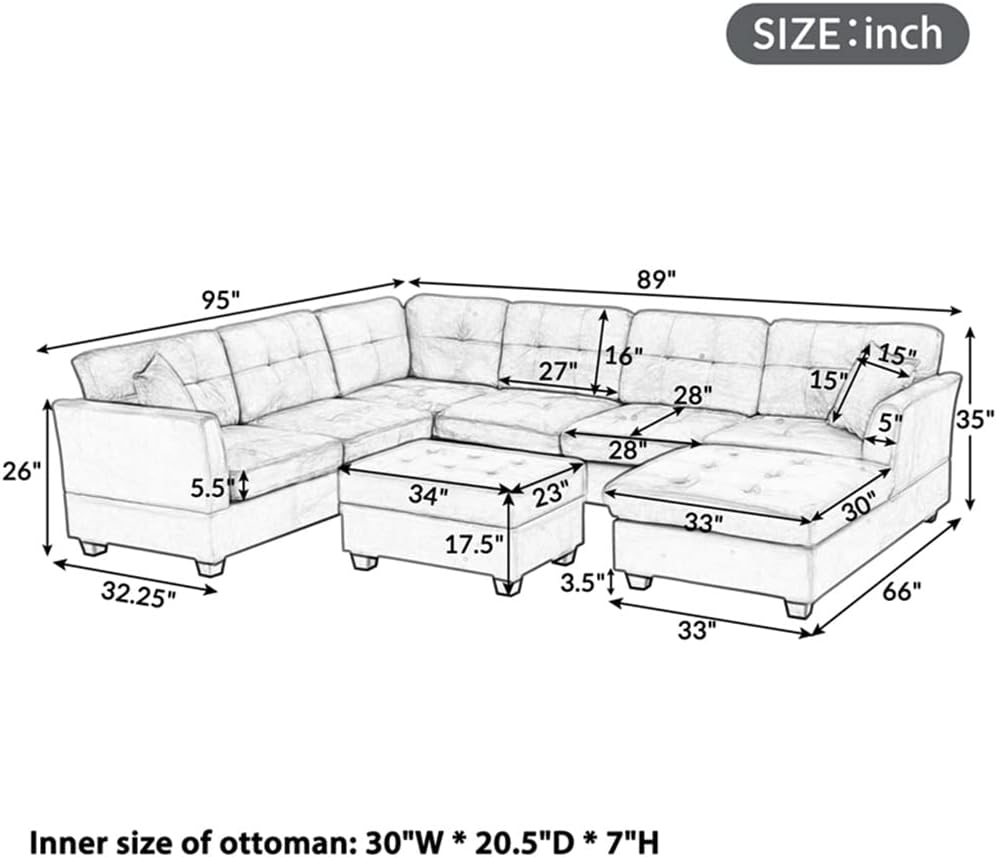 Step-by-step guide for U-Style sectional sofa review,U-Style sectional sofa review and rating,is U-Style sectional sofa worth buying,U-Style sectional sofa review pros cons,U-Style sectional sofa review honest opinion,HSIJYGX U-Style sofa review verdict - complete tutorial