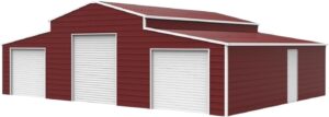 Image 1 of Yuntu Rapid Drive 42x30 metal storage shed review