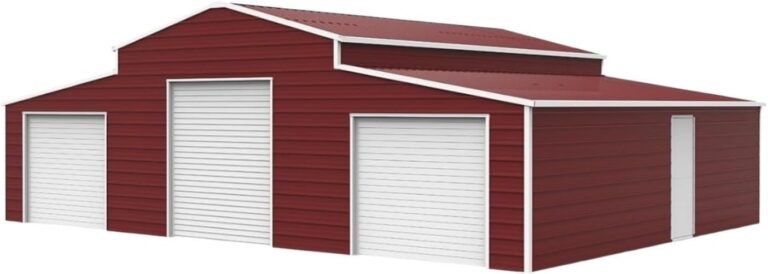 Image 1 of Yuntu Rapid Drive 42x30 metal storage shed review