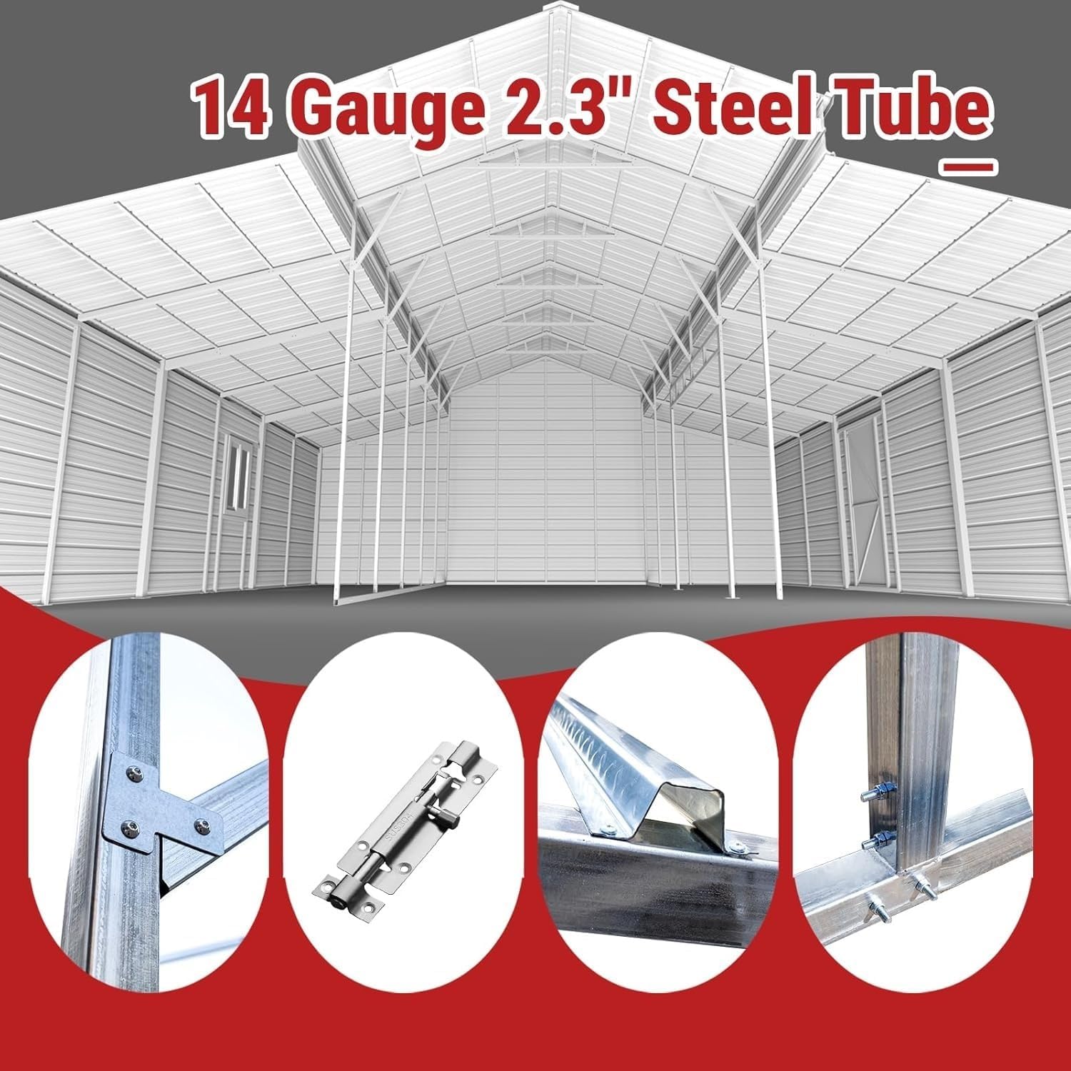 Yuntu Rapid Drive 42x30 metal storage shed review,42x30 metal barn garage pros cons,Yuntu Rapid Drive steel building worth it,best heavy duty outdoor storage shed,14 gauge steel garage reliability,should I buy Yuntu Rapid Drive shed performance testing and real-world results