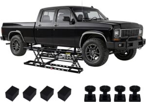 Image 1 of albott 8000 lbs portable car lift review