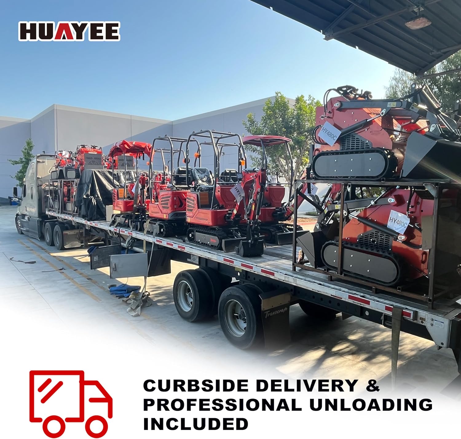 buy HUAYEE HY480C mini skid steer, HUAYEE HY480C review, HY480C mini skid steer worth buying, HUAYEE mini skid steer pros cons, best tracked mini skid steer, should I buy HY480C mini skid steer unboxing and complete package contents