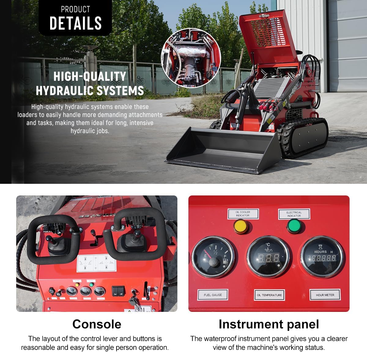 buy HUAYEE HY480C mini skid steer, HUAYEE HY480C review, HY480C mini skid steer worth buying, HUAYEE mini skid steer pros cons, best tracked mini skid steer, should I buy HY480C mini skid steer performance testing and real-world results