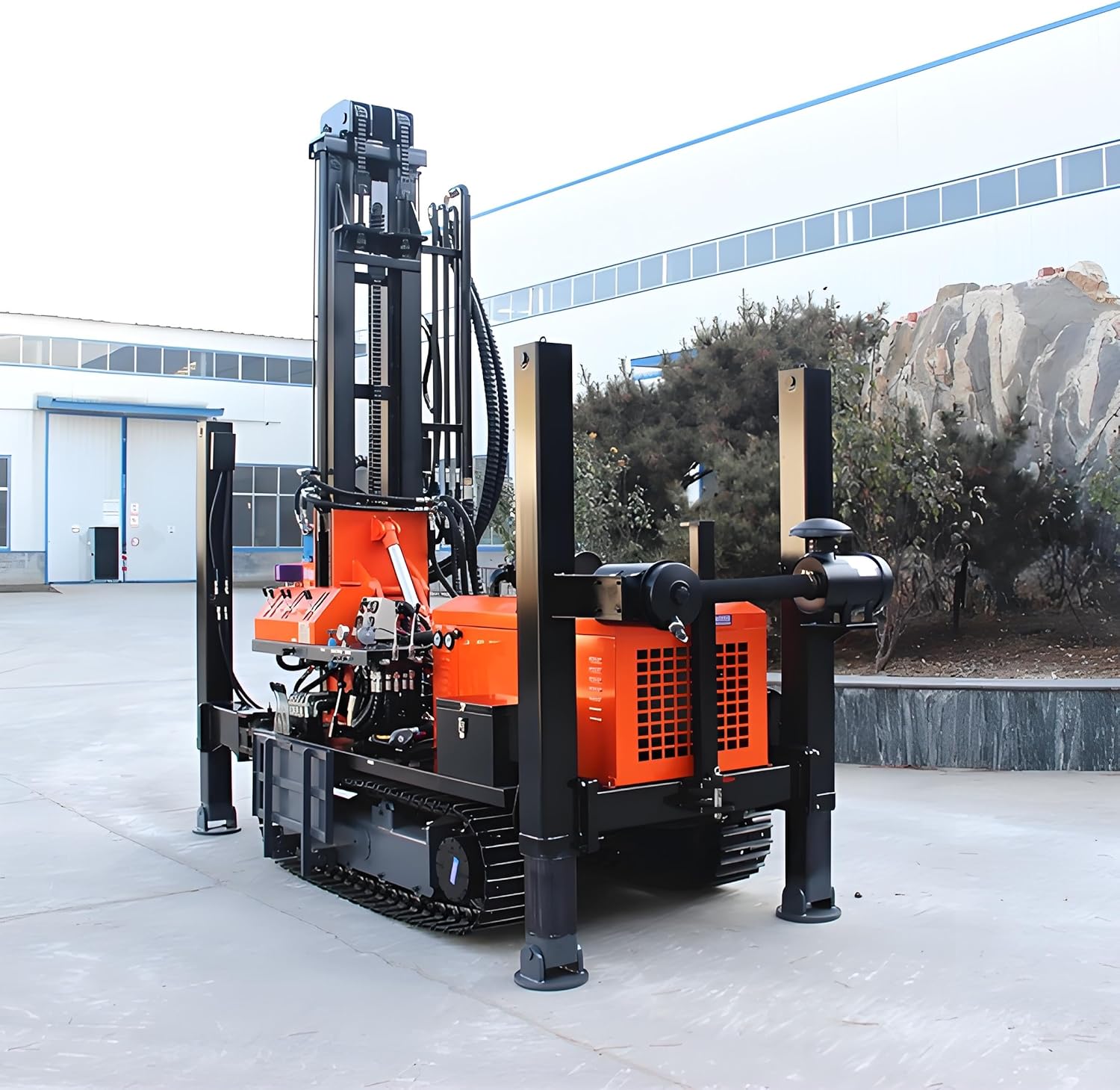 buy mini borehole drilling rig, mini borehole drilling rig worth it, portable crawler well drilling machine review, compact ground drill equipment pros cons, should I buy a mini water well drill rig, best portable borehole drilling machine unboxing and complete package contents