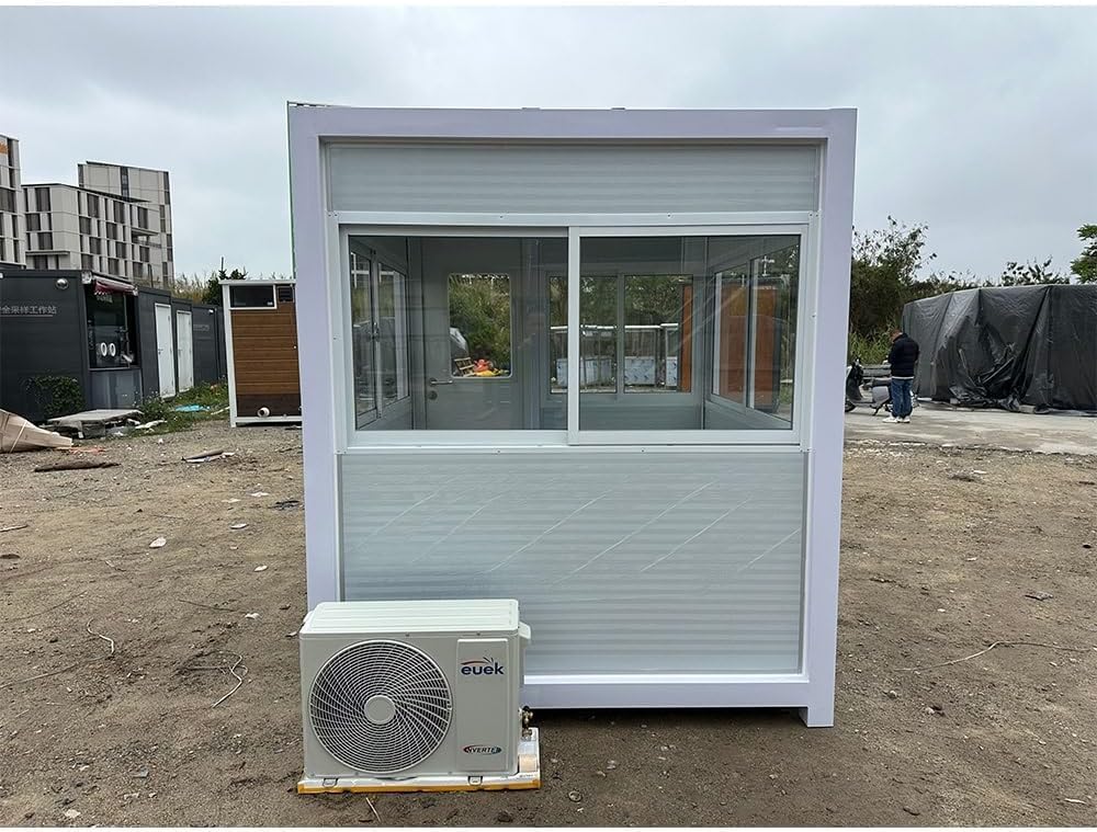 Step-by-step guide for guard booth with AC and heating,buy security booth with AC,best portable guardhouse,guard shack pros cons,should I buy a guard booth,insulated security booth worth it - complete tutorial