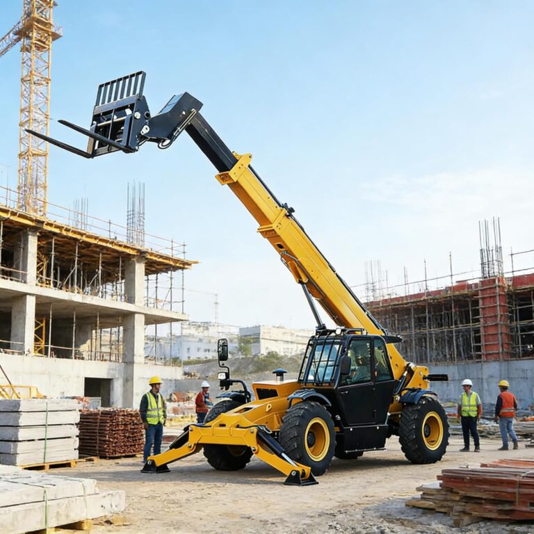 Image 1 of telehandler telescopic forklift truck