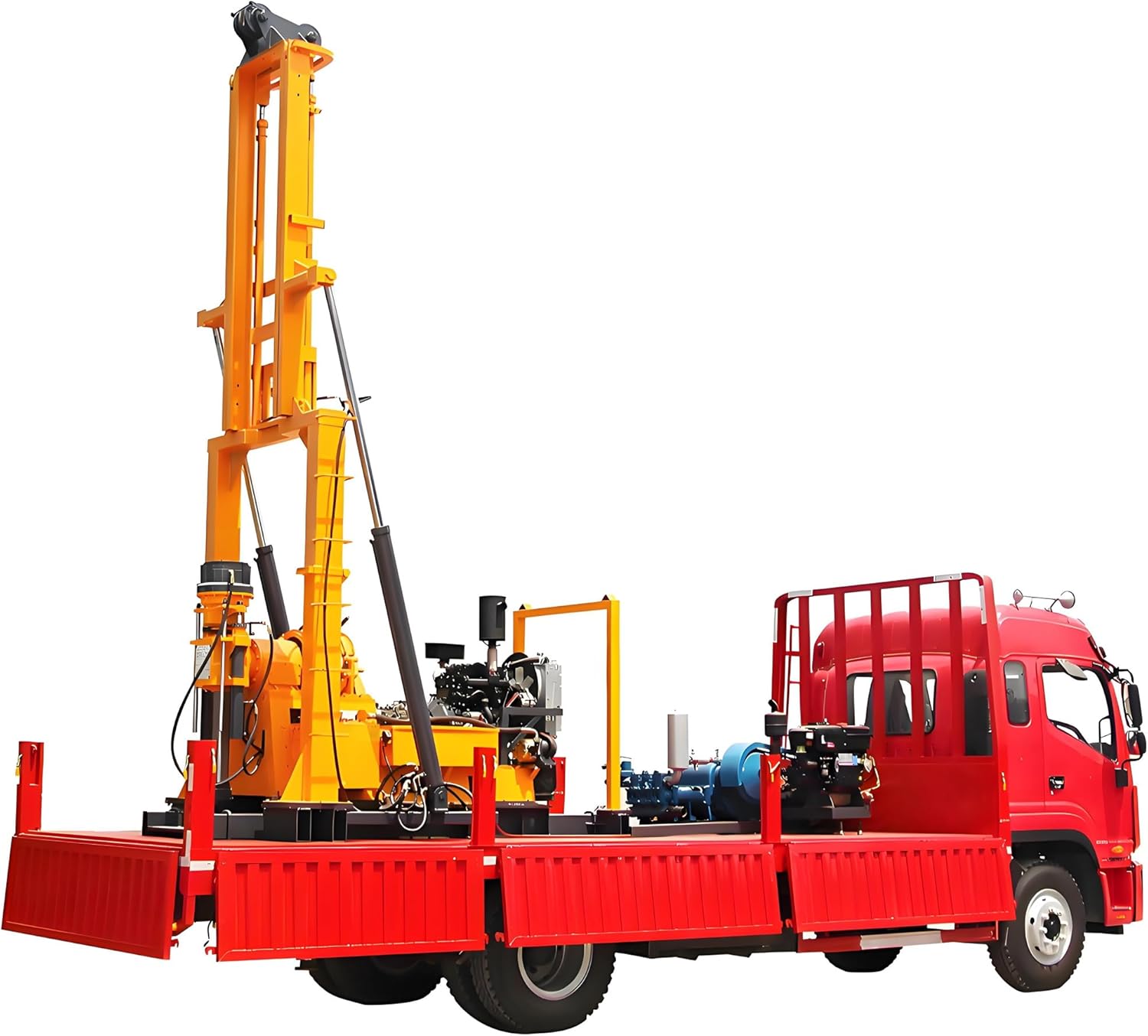 truck mounted water well drilling rig,best water well drilling rig,truck mounted borehole drilling machine vs trailer mounted,truck mounted drilling rig pros cons,should i buy a truck mounted water well rig,mobile borehole drilling equipment - detailed features and technical specifications
