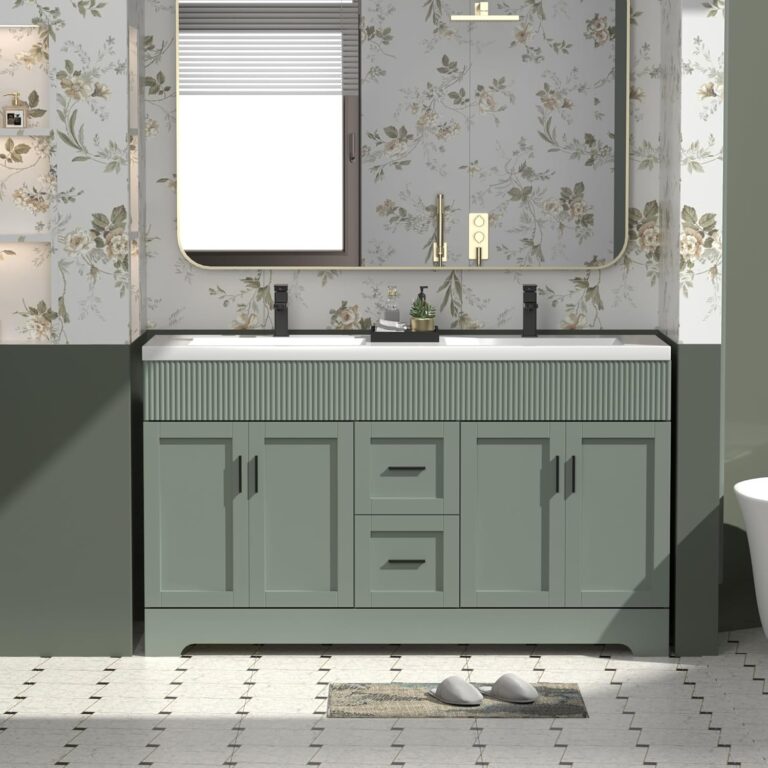 eclife 60 Inch Bathroom Vanity Review: Pros & Cons 10 Image 1 of eclife 60 inch bathroom vanity review